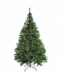Northlight 7.5' Pre-Lit Medium Niagara Pine Artificial Christmas Tree - Clear Lights