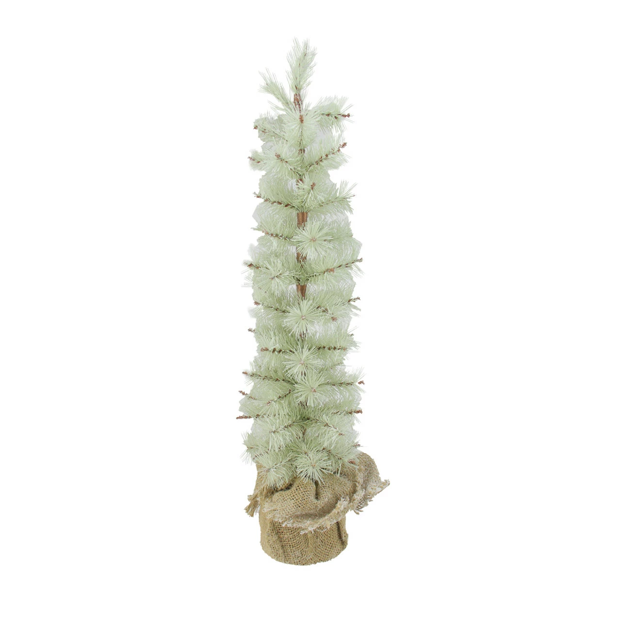Arett Sales 2' Potted Green Frosted Pine Slim Artificial Christmas Tree - Unlit 3 Arett Sales 2' Potted Green Frosted Pine Slim Artificial Christmas Tree - Unlit