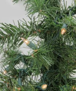 Alternative view of Northlight 2' Pre-Lit Medium Woodland Alpine Artificial Christmas Tree - Clear Lights