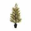 Allstate 3.5' Potted Twinkle Glittered Berry Slim Artificial Christmas Tree - Unlit 1 Allstate 3.5' Potted Twinkle Glittered Berry Slim Artificial Christmas Tree - Unlit -Northlight Shop allstate xbz727 go 1 88854.1588397766
