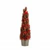 Allstate 2' Red Potted Pine Cone Crab Apple Pencil Artificial Christmas Tree - Unlit 2 Allstate 2' Red Potted Pine Cone Crab Apple Pencil Artificial Christmas Tree - Unlit -Northlight Shop allstate xdz201 na re 1 65465.1588363064