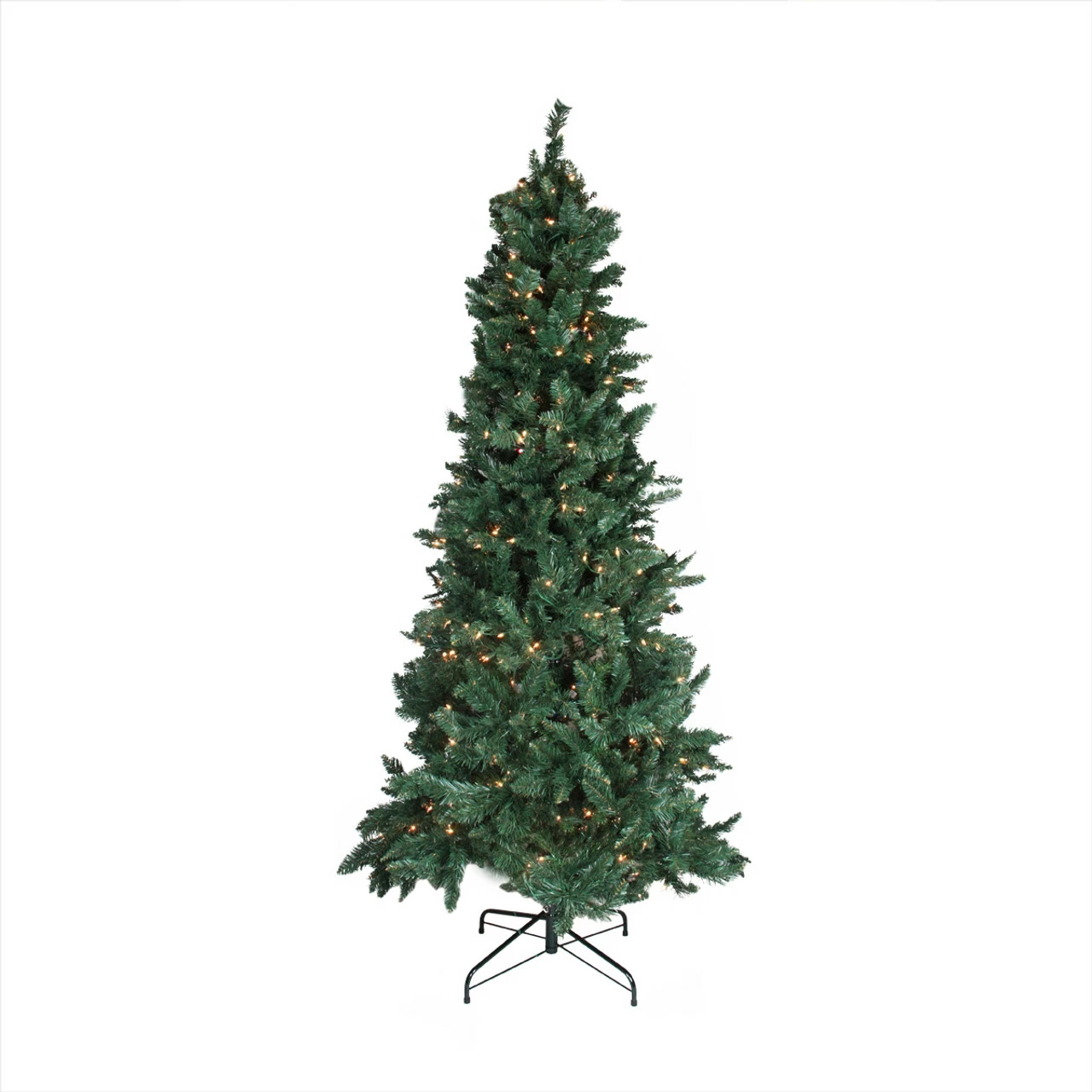 Northlight 9' Pre-lit Slim Pine Artificial Christmas Tree - Clear Lights 3 Northlight 9' Pre-lit Slim Pine Artificial Christmas Tree - Clear Lights