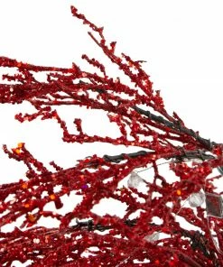 CMI 3.8' Potted Crystallized Glitter Full Artificial Christmas Tree - Unlit -Northlight Shop cmi 14506 3 90612.1599267576