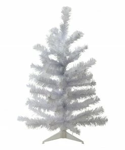 Northlight 24" White Balsam Pine Mini Artificial Christmas Tree - Unlit