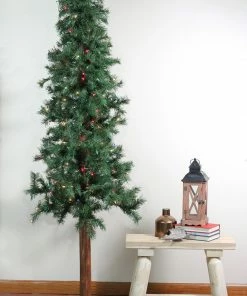 Allstate 7' Pre-Lit Slim Traditional Woodland Alpine Artificial Christmas Tree - Multicolor Lights 12 Allstate 7' Pre-Lit Slim Traditional Woodland Alpine Artificial Christmas Tree - Multicolor Lights -Northlight Shop epnekkwj242paaewvp9ur19jykxyhwse 60041.1665783354