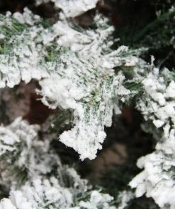Alternative view of Northlight 9' Medium Heavily Flocked Pine Artificial Christmas Tree - Unlit