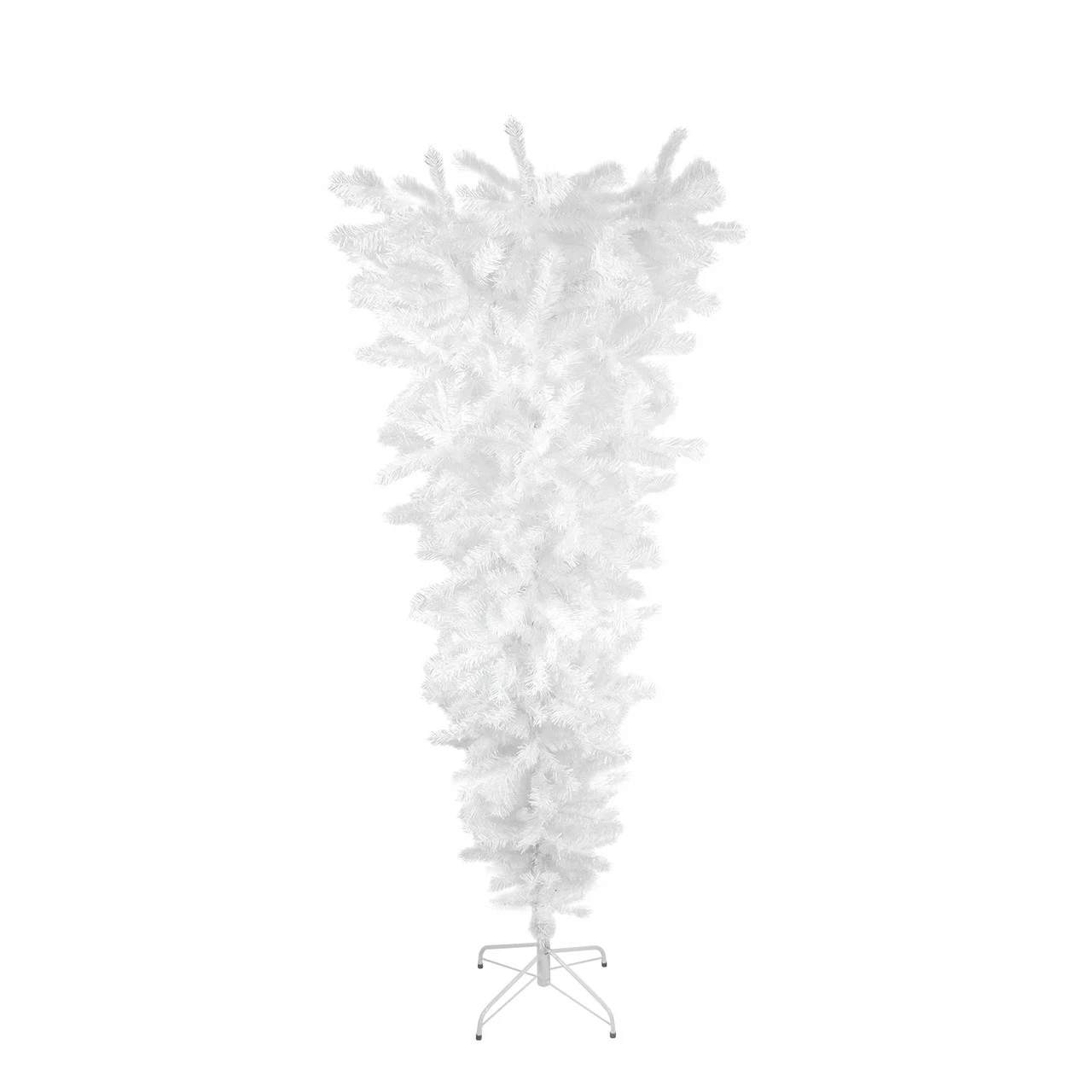 Northlight 5.5' X 38" White Upside Down Spruce Medium Artificial Christmas Tree - Unlit 3 Northlight 5.5' X 38" White Upside Down Spruce Medium Artificial Christmas Tree - Unlit