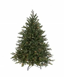 GKI/Bethlehem Lighting 4.5' Pre-Lit Full Hunter Fir Artificial Christmas Tree - Clear Lights