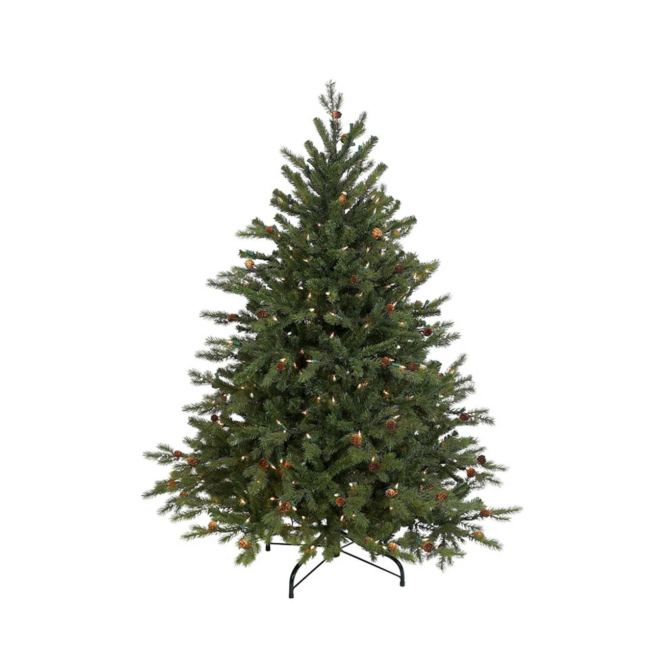 GKI/Bethlehem Lighting 4.5' Pre-Lit Full Hunter Fir Artificial Christmas Tree - Clear Lights 3 GKI/Bethlehem Lighting 4.5' Pre-Lit Full Hunter Fir Artificial Christmas Tree - Clear Lights