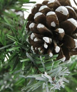 Northlight 24" Frosted Norway Pine With Pine Cones Medium Artificial Christmas Tree - Unlit -Northlight Shop hl6k7t0bbxbbpcioqczy0wkajsm6yxjc 26144.1588369081