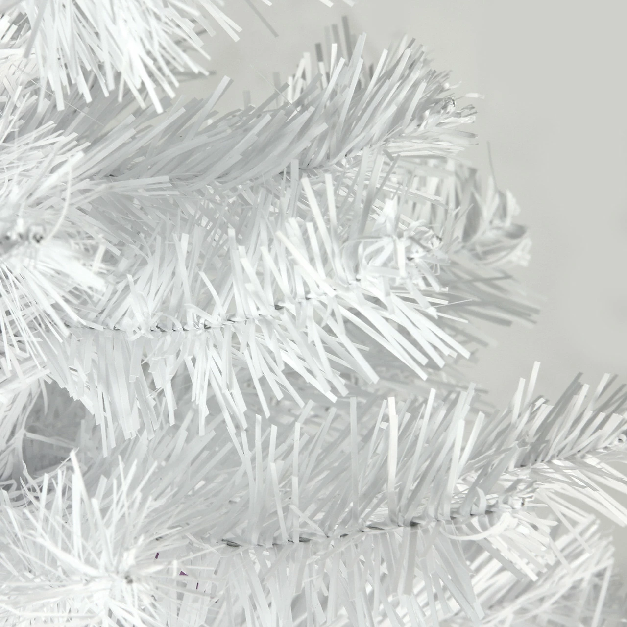 Northlight 7.5' Pencil White Winston Pine Artificial Christmas Tree - Unlit 4 Northlight 7.5' Pencil White Winston Pine Artificial Christmas Tree - Unlit - Image 2