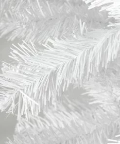 Alternative view of Northlight 5.5' X 38" White Upside Down Spruce Medium Artificial Christmas Tree - Unlit