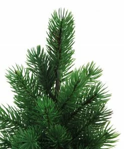 Alternative view of Northlight 11" Matte Finish Mini Pine Christmas Tree In Dark Coffee Brown Vase - Unlit