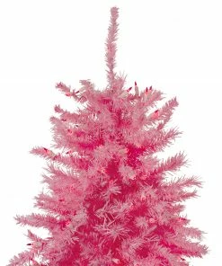 Northlight 7.5' Pre-Lit Pink Tinsel Slim Artificial Christmas Tree - Pink Lights 9 Northlight 7.5' Pre-Lit Pink Tinsel Slim Artificial Christmas Tree - Pink Lights -Northlight Shop northlight20gb91013 2 83215.1664380278