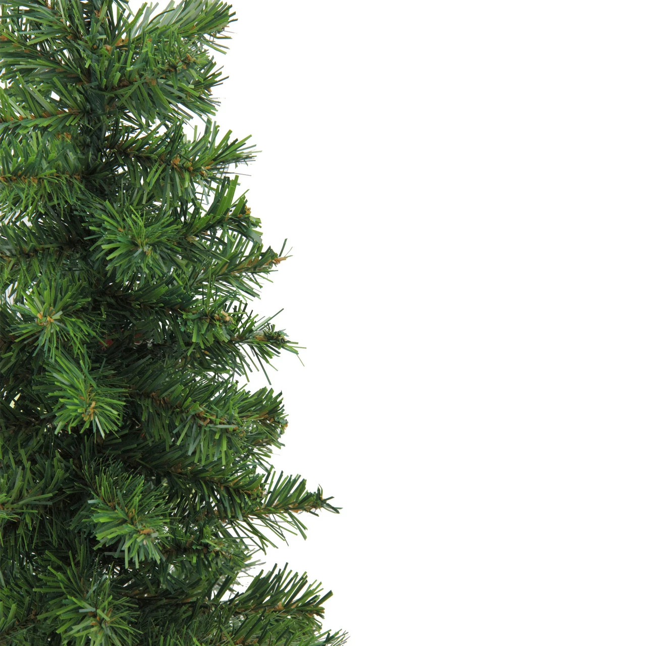 Northlight 15" Alpine Slim Artificial Christmas Tree With Wood Base - Unlit 7 Northlight 15" Alpine Slim Artificial Christmas Tree With Wood Base - Unlit - Image 5