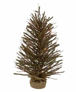 Northlight 2' Pre-Lit Medium Potted Warsaw Twig Artificial Christmas Tree - Clear Lights
