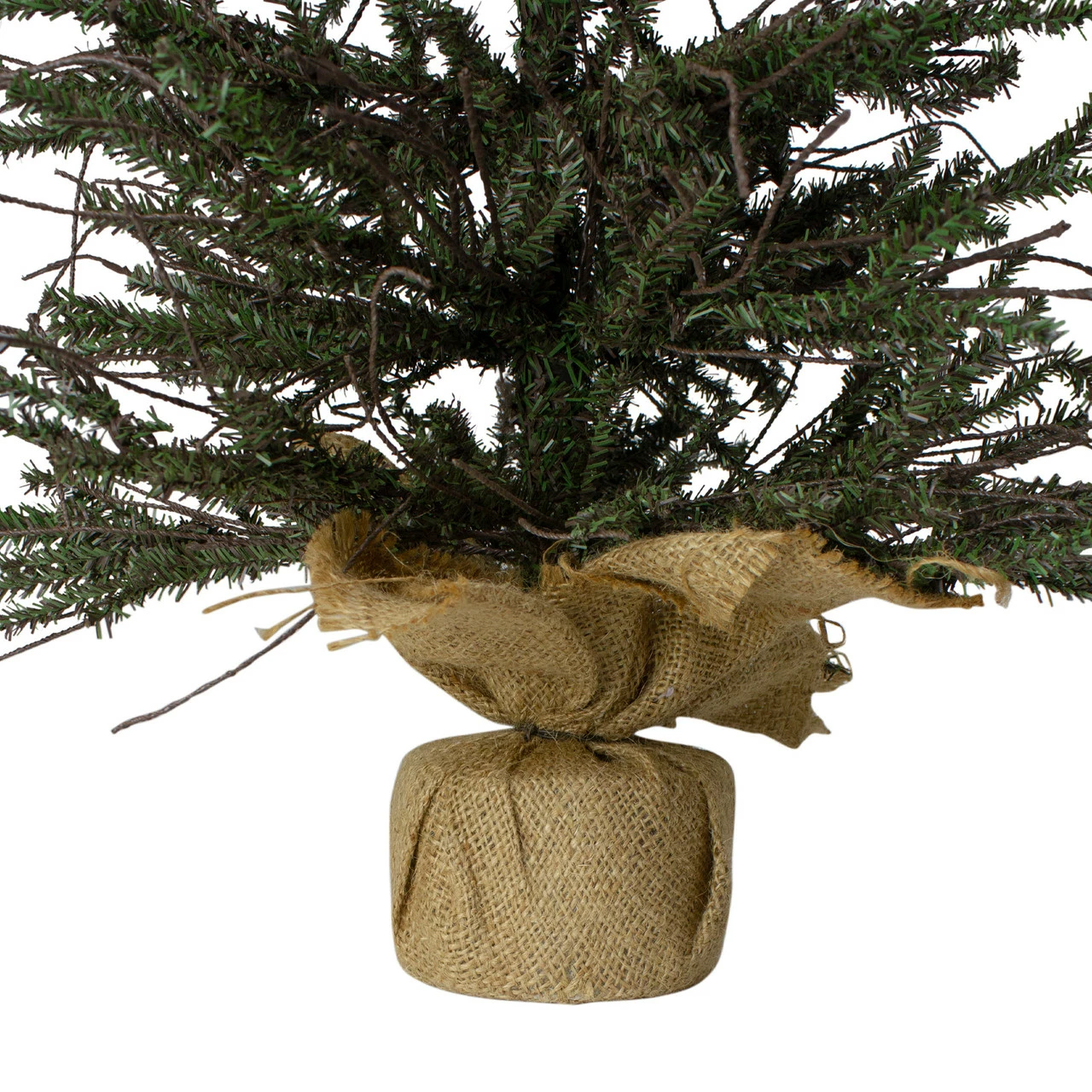 Northlight 3' Warsaw Two-Tone Twig Artificial Christmas Tree - Unlit 8 Northlight 3' Warsaw Two-Tone Twig Artificial Christmas Tree - Unlit - Image 6