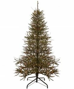 Northlight 6' Pre-Lit Warsaw Twig Artificial Christmas Tree - Clear Lights
