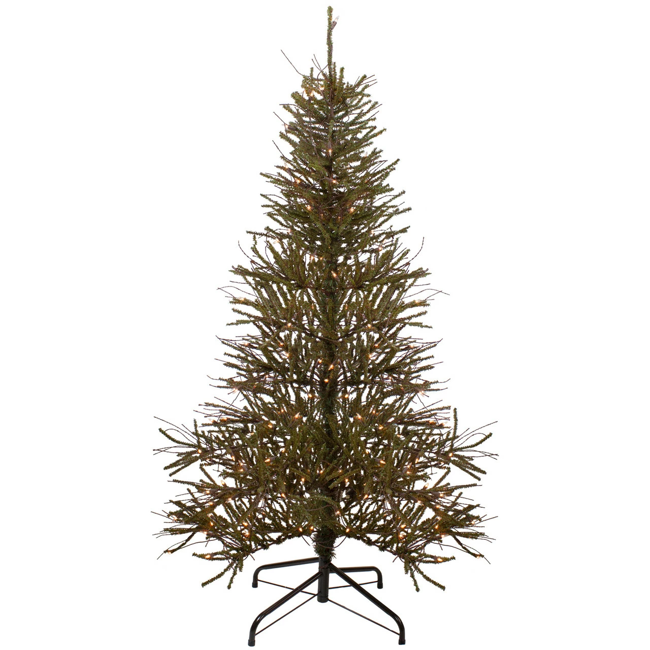 Northlight 6' Pre-Lit Warsaw Twig Artificial Christmas Tree - Clear Lights 3 Northlight 6' Pre-Lit Warsaw Twig Artificial Christmas Tree - Clear Lights