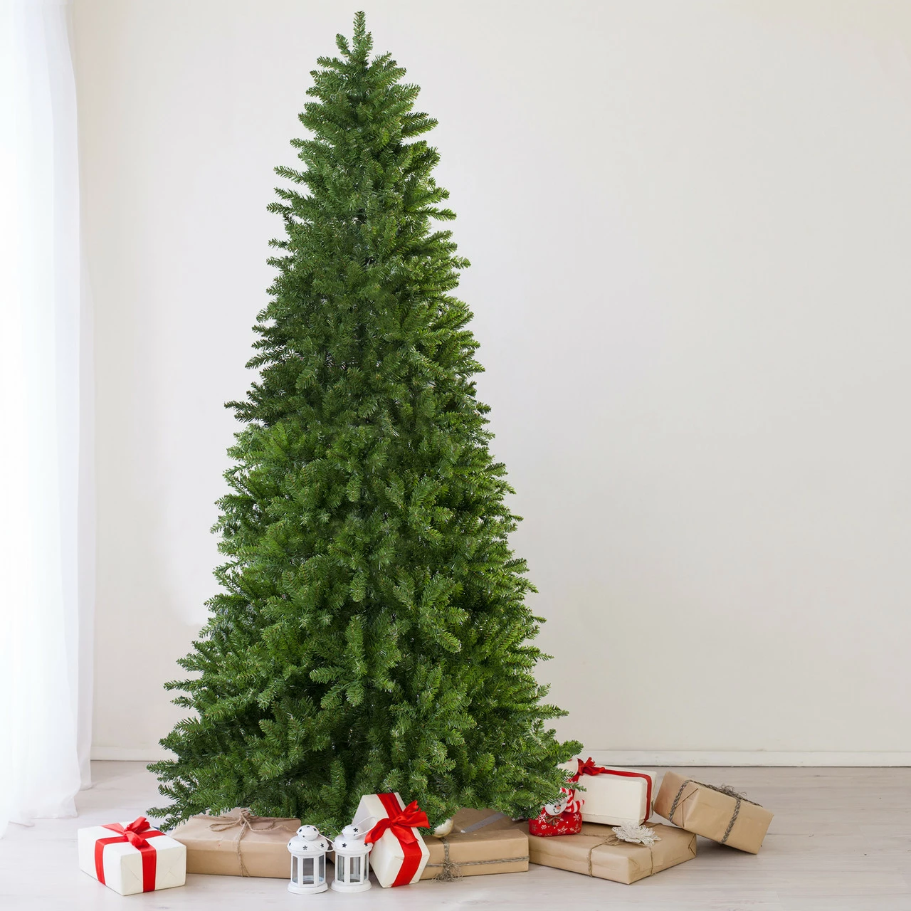 Northlight 12' Slim Eastern Pine Artificial Christmas Tree - Unlit 4 Northlight 12' Slim Eastern Pine Artificial Christmas Tree - Unlit - Image 2