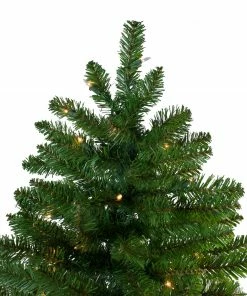 Northlight 9' Pre-Lit Everett Pine Slim Artificial Christmas Tree, Clear Lights 11 Northlight 9' Pre-Lit Everett Pine Slim Artificial Christmas Tree, Clear Lights -Northlight Shop northlight b84727 1 12870.1636632895