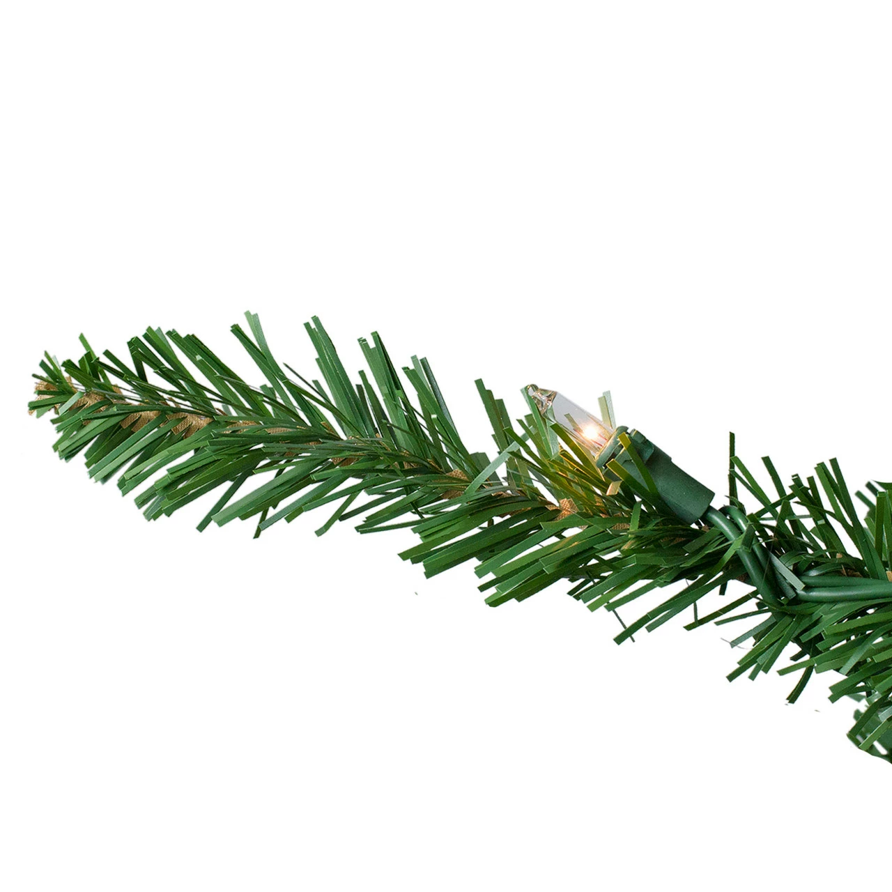 Northlight 10' Pre-Lit Everett Pine Slim Artificial Christmas Tree, Clear Lights 5 Northlight 10' Pre-Lit Everett Pine Slim Artificial Christmas Tree, Clear Lights - Image 3