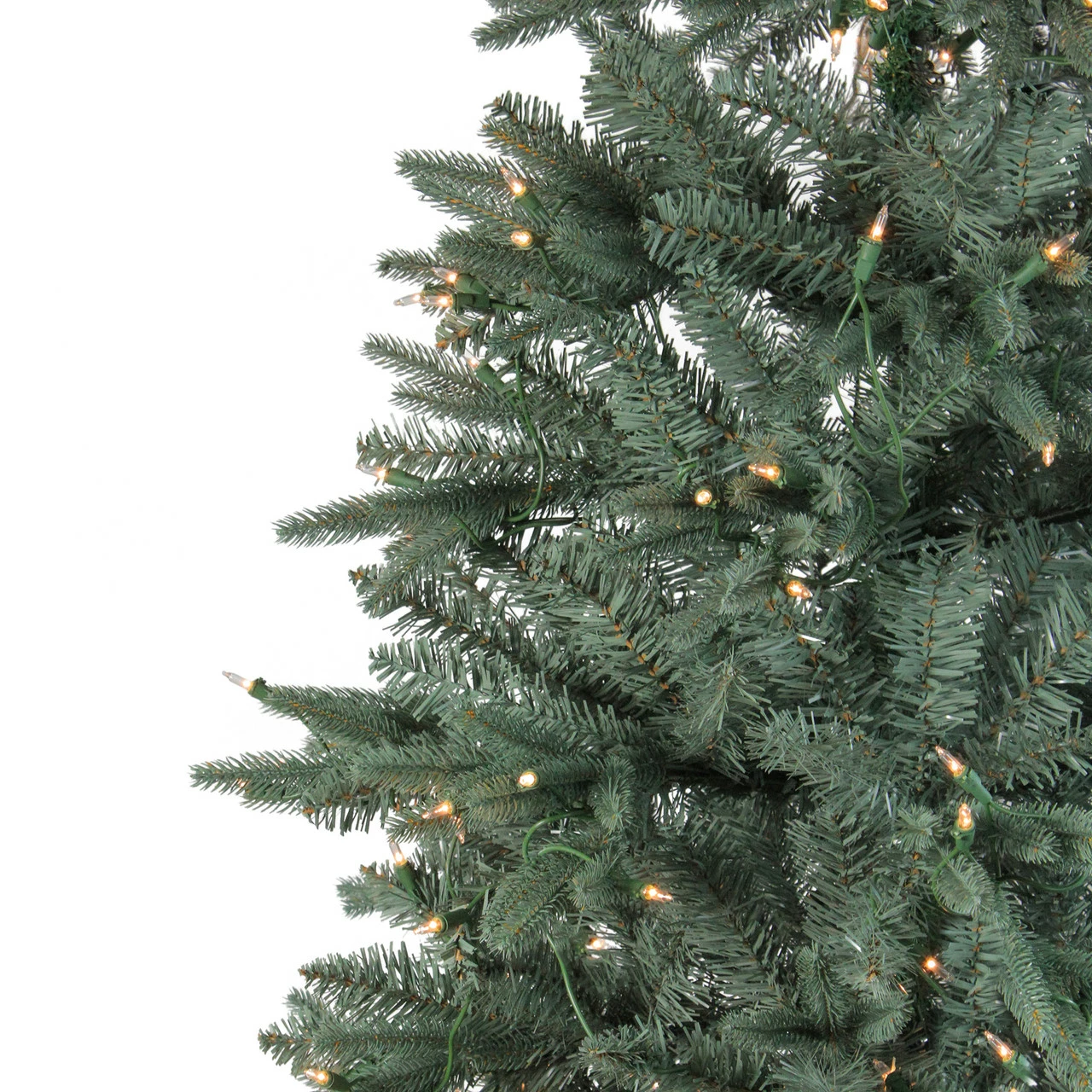 Northlight 10' Pre-Lit Slim Washington Fraser Fir Artificial Christmas Tree - Clear Lights 5 Northlight 10' Pre-Lit Slim Washington Fraser Fir Artificial Christmas Tree - Clear Lights - Image 3