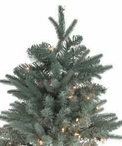 Alternative view of Northlight 12' Pre-Lit Slim Washington Frasier Fir Artificial Christmas Tree - Clear Lights