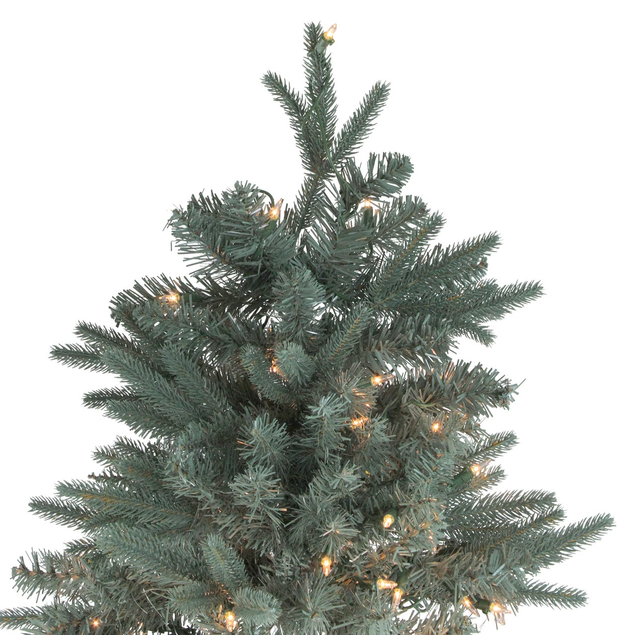 Northlight 10' Pre-Lit Slim Washington Fraser Fir Artificial Christmas Tree - Clear Lights 4 Northlight 10' Pre-Lit Slim Washington Fraser Fir Artificial Christmas Tree - Clear Lights - Image 2