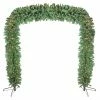 Northlight 9' X 8' Pre-Lit Pine Artificial Christmas Archway Decoration - Clear Lights -Northlight Shop northlight dc 3889 80758.1595894423