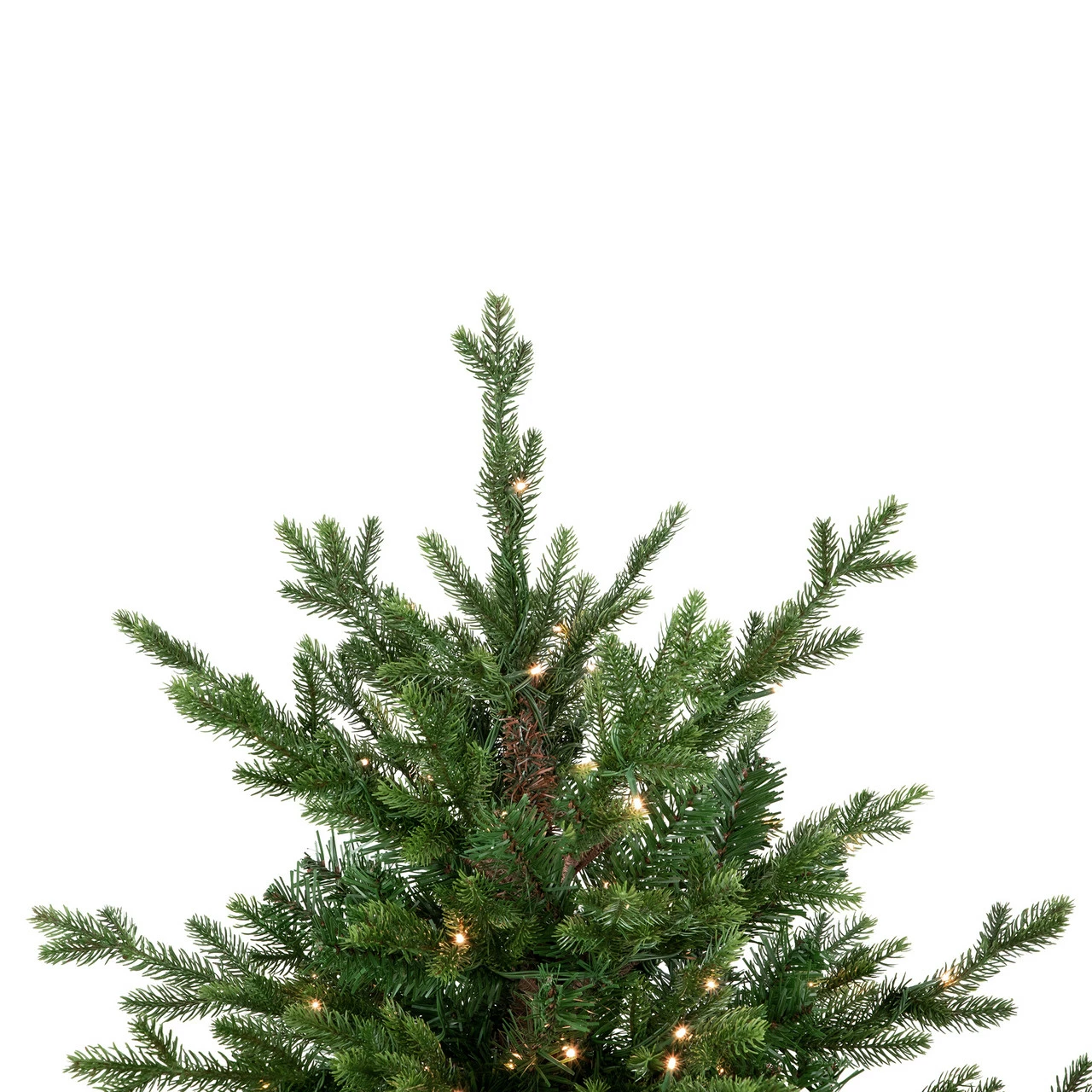 Northlight 4' Pre-Lit Potted Deluxe Russian Pine Artificial Christmas Tree, Warm White LED Lights 4 Northlight 4' Pre-Lit Potted Deluxe Russian Pine Artificial Christmas Tree, Warm White LED Lights - Image 2
