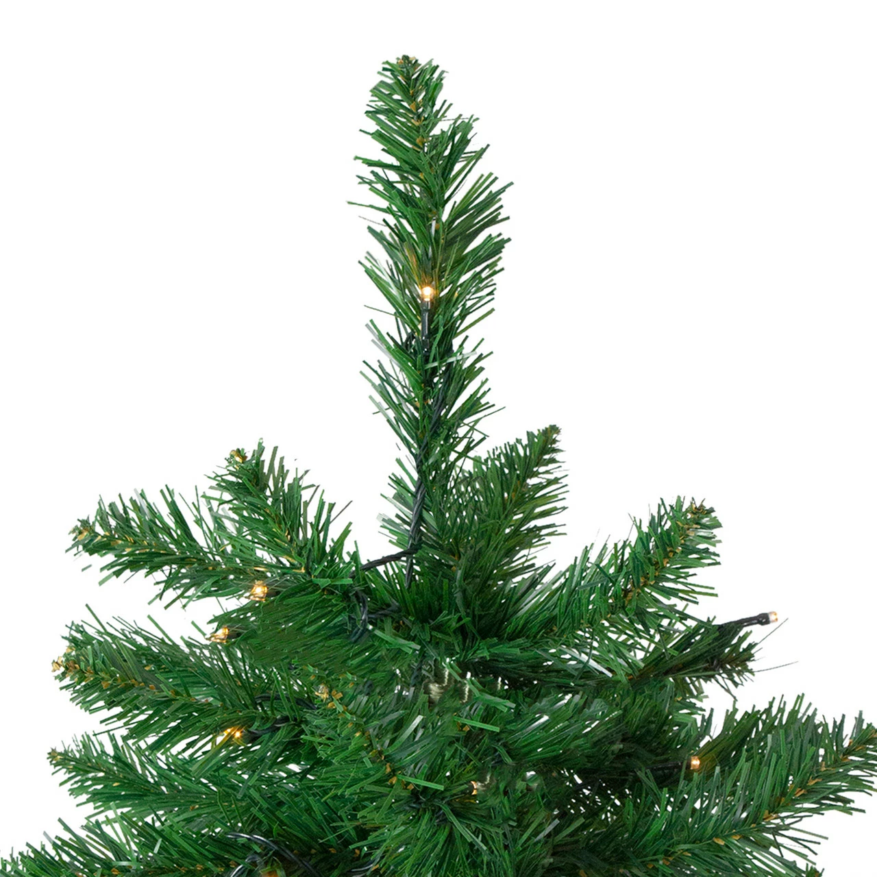 Northlight 7.5' Pre-Lit Full Twin Lakes Fir Artificial Christmas Tree - Warm White LED Lights 6 Northlight 7.5' Pre-Lit Full Twin Lakes Fir Artificial Christmas Tree - Warm White LED Lights - Image 4