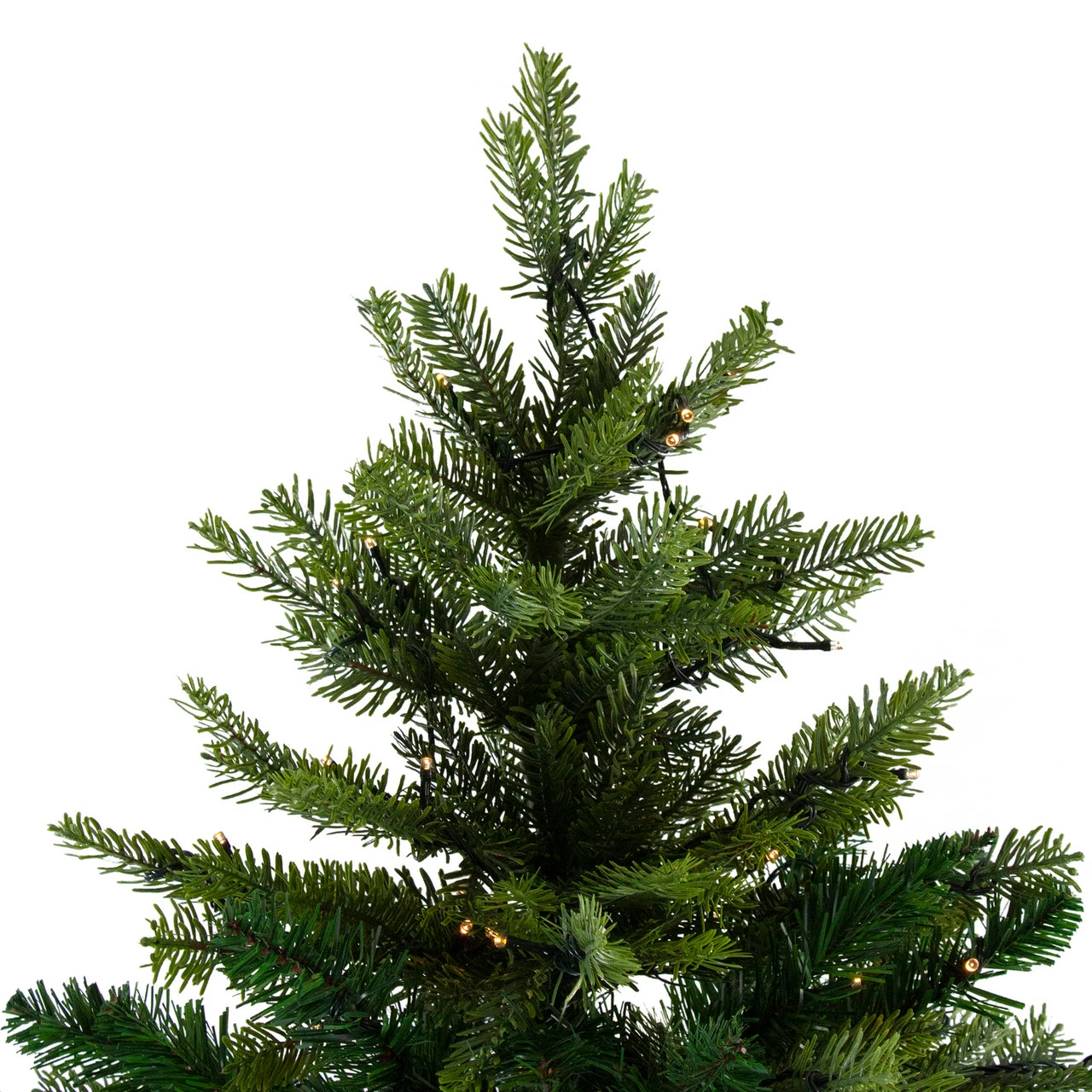 Northlight 7.5' Pre-Lit Full Woodcrest Pine Artificial Christmas Tree - Warm White LED Lights 5 Northlight 7.5' Pre-Lit Full Woodcrest Pine Artificial Christmas Tree - Warm White LED Lights - Image 3
