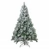 Northlight 7.5' Flocked Somerset Spruce Artificial Christmas Tree - Unlit -Northlight Shop northlight hb27110 36205.1588396981
