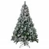 Northlight 7.5' Pre-Lit Flocked Somerset Spruce Artificial Christmas Tree - Clear Lights 1 Northlight 7.5' Pre-Lit Flocked Somerset Spruce Artificial Christmas Tree - Clear Lights -Northlight Shop northlight hb27113 13154.1664379971