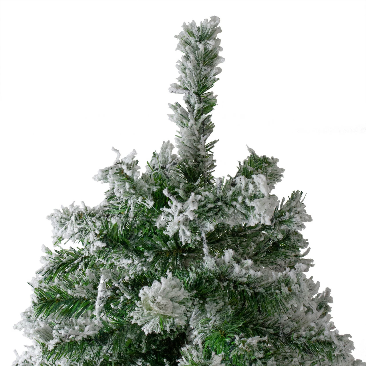 Northlight 7.5' Flocked Winter Park Fir Artificial Christmas Tree - Unlit 6 Northlight 7.5' Flocked Winter Park Fir Artificial Christmas Tree - Unlit - Image 4