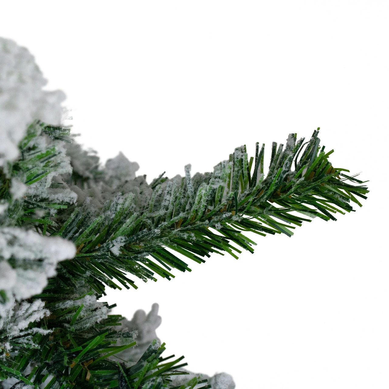 Northlight 7.5' Flocked Winter Park Fir Artificial Christmas Tree - Unlit 5 Northlight 7.5' Flocked Winter Park Fir Artificial Christmas Tree - Unlit - Image 3