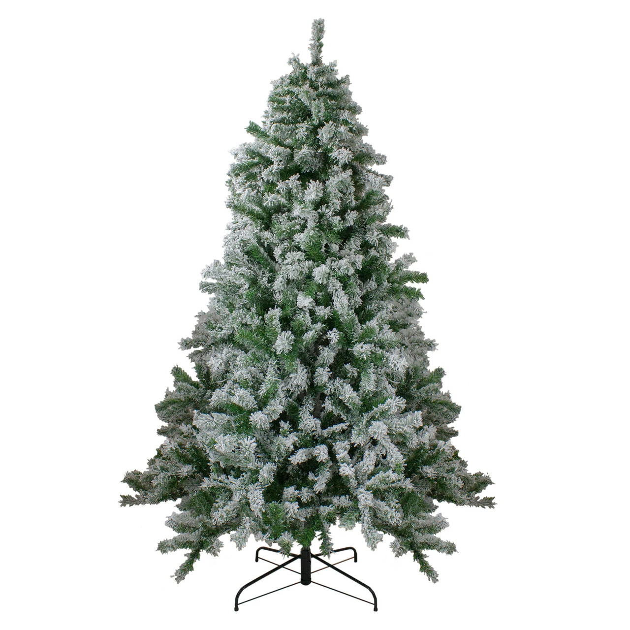 Northlight 7.5' Flocked Winter Park Fir Artificial Christmas Tree - Unlit 3 Northlight 7.5' Flocked Winter Park Fir Artificial Christmas Tree - Unlit
