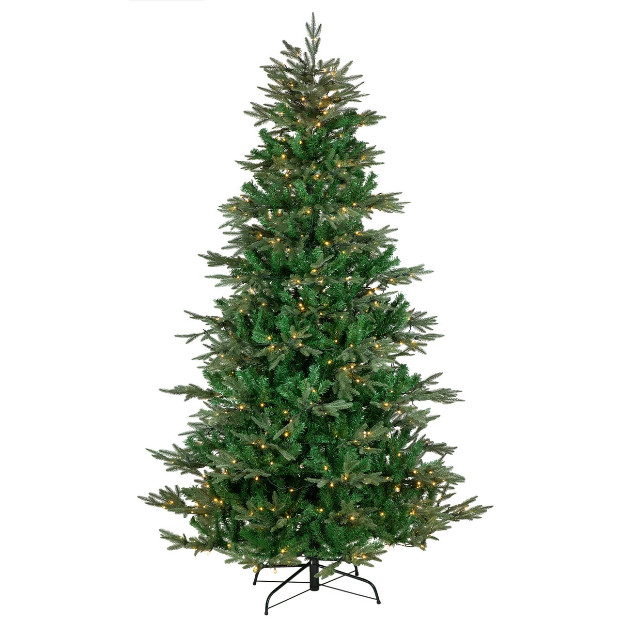 Northlight 9' Pre-Lit Hudson Fir Artificial Christmas Tree, Warm White LED Lights 3 Northlight 9' Pre-Lit Hudson Fir Artificial Christmas Tree, Warm White LED Lights