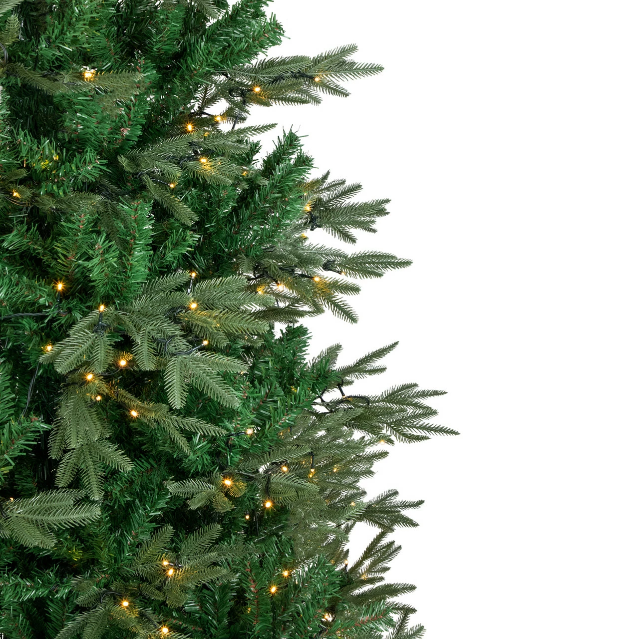 Northlight 9' Pre-Lit Hudson Fir Artificial Christmas Tree, Warm White LED Lights 5 Northlight 9' Pre-Lit Hudson Fir Artificial Christmas Tree, Warm White LED Lights - Image 3