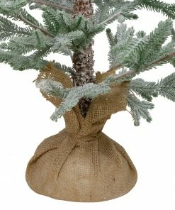 Northlight 4' Snow Covered Frosted Pine Artificial Christmas Tree With Jute Base – Unlit 10 Northlight 4' Snow Covered Frosted Pine Artificial Christmas Tree With Jute Base – Unlit -Northlight Shop northlight hn89325 3 37911.1665610438