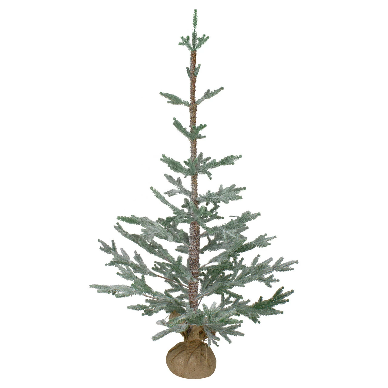 Northlight 4' Snow Covered Frosted Pine Artificial Christmas Tree With Jute Base – Unlit 3 Northlight 4' Snow Covered Frosted Pine Artificial Christmas Tree With Jute Base – Unlit