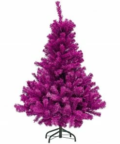 Northlight 6' Boysenberry Purple Pine Artificial Christmas Tree, Unlit