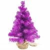 Northlight 17.5" Boysenberry Purple Pine Tree In Natural Jute Base Christmas Decoration -Northlight Shop northlight hn92719 1 pre20list 85641.1636200425
