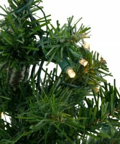 Alternative view of Northlight 2' Pre-Lit Medium Mixed Classic Pine Artificial Christmas Tree - Warm White LED Lights