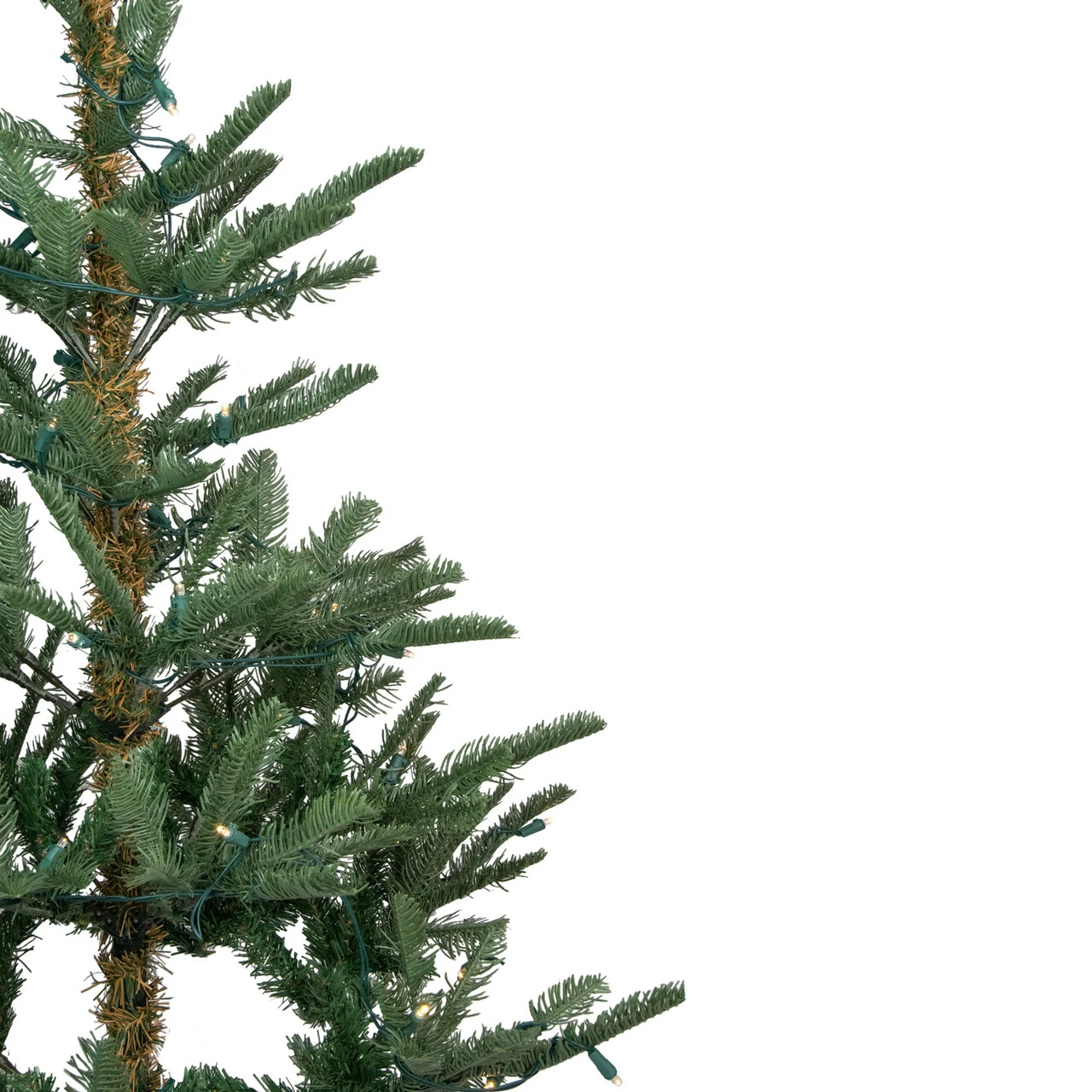 Northlight 9' Pre-Lit Nordmann Fir Artificial Christmas Tree - Warm Clear LED Lights 5 Northlight 9' Pre-Lit Nordmann Fir Artificial Christmas Tree - Warm Clear LED Lights - Image 3