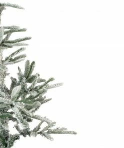 Northlight 9' Slim Flocked Nordmann Fir Artificial Christmas Tree - Unlit -Northlight Shop northlight j00089 3 04061.1637238874