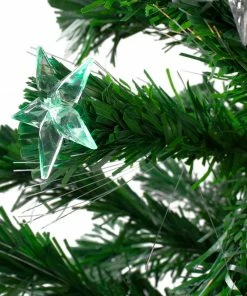 Northlight 4' Pre-Lit LED Artificial Fiber Optic Christmas Tree With Color Changing Stars -Northlight Shop northlight j64978 3 18758.1665610427