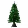 Northlight 4' Pre-Lit LED Artificial Fiber Optic Christmas Tree With Color Changing Stars 2 Northlight 4' Pre-Lit LED Artificial Fiber Optic Christmas Tree With Color Changing Stars -Northlight Shop northlight j64978 61724.1665610427