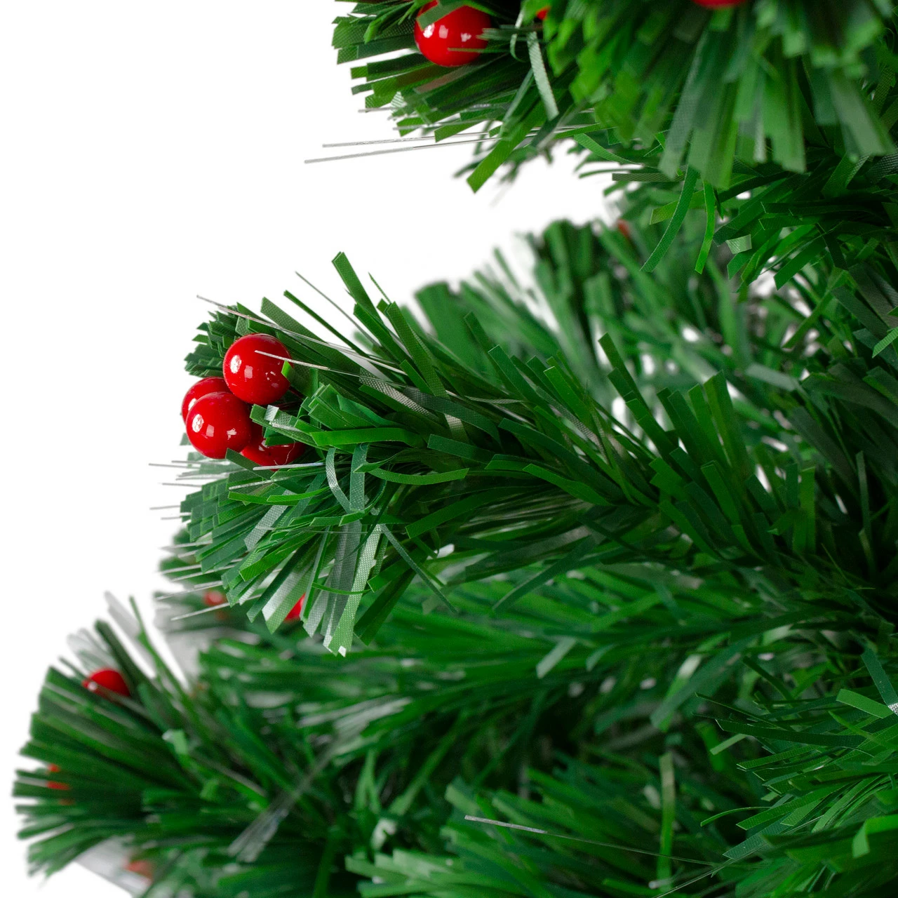 Northlight 4' Pre-Lit Color Changing Artificial Christmas Tree With Red Berries 8 Northlight 4' Pre-Lit Color Changing Artificial Christmas Tree With Red Berries - Image 6